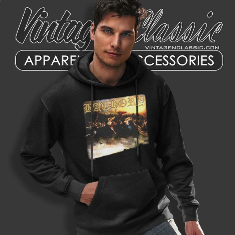 Bathory Blood Fire Death Hoodie Bathory Blood Fire Death Hoodie