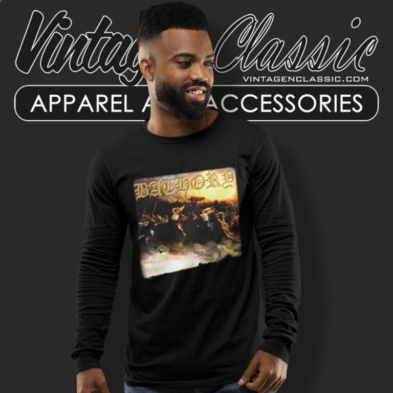 Bathory Blood Fire Death Long Sleeve Tee Bathory Blood Fire Death Long Sleeve Tee