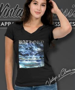 Bathory Nordland V Neck TShirt