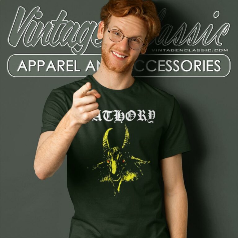 Bathory Yellow Goat T Shirt Bathory Yellow Goat T Shirt