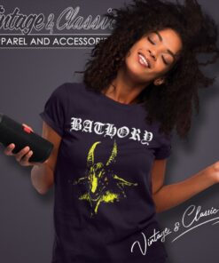 Bathory Yellow Goat Women T Shirt