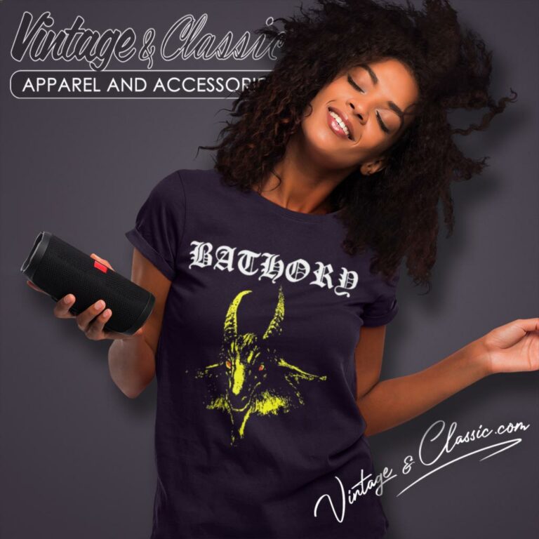Bathory Yellow Goat Women T Shirt Bathory Yellow Goat Women T Shirt