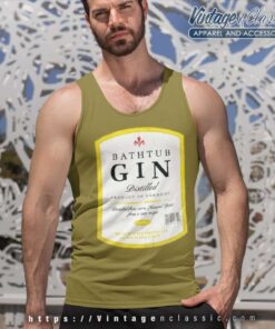Bathtub Gin Product Of Vermont Tank Top Racerback