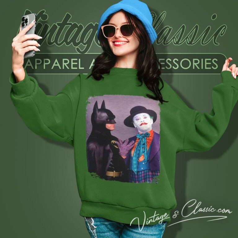 Batman And The Joker Sweatshirt Batman And The Joker Sweatshirt