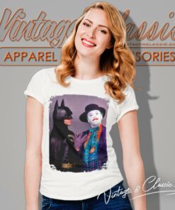 Batman And The Joker Women T Shirt