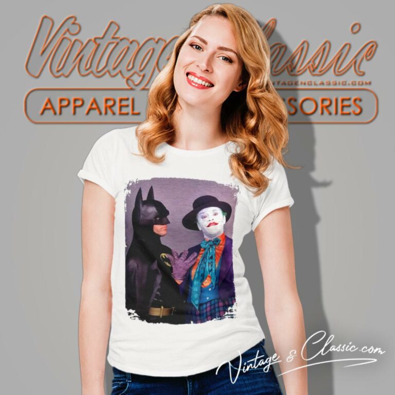 Batman And The Joker Women T Shirt Batman And The Joker Women T Shirt