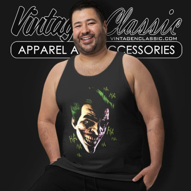 Batman Arkham Origins Joker Tank Top Racerback Batman Arkham Origins Joker Tank Top Racerback