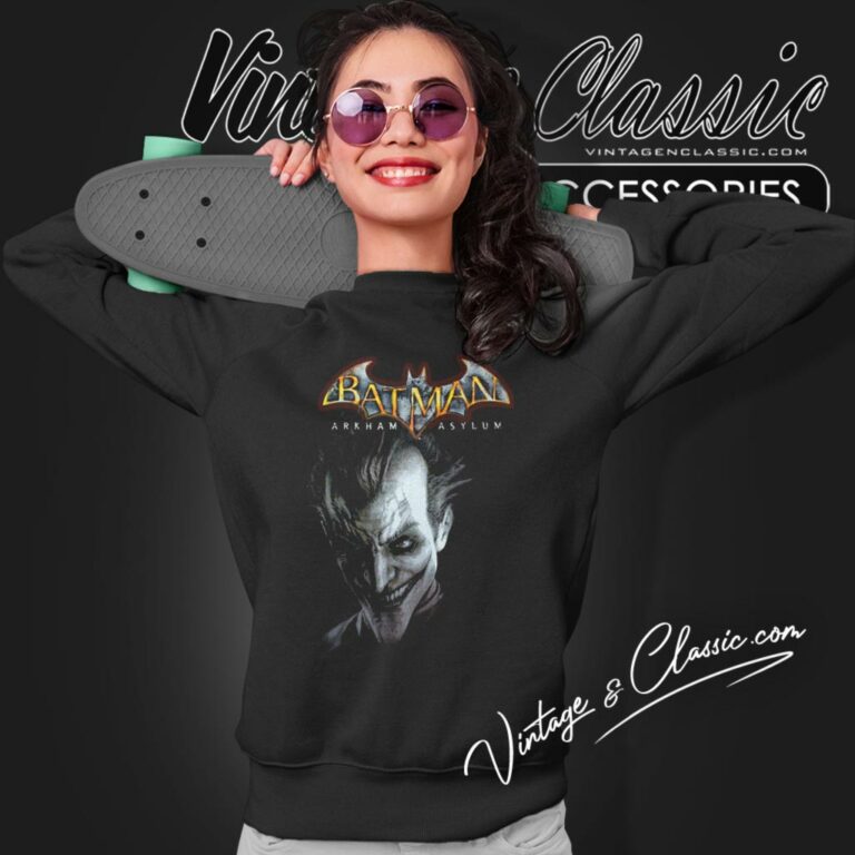 Batman Asylum Sweatshirt Batman Asylum Sweatshirt