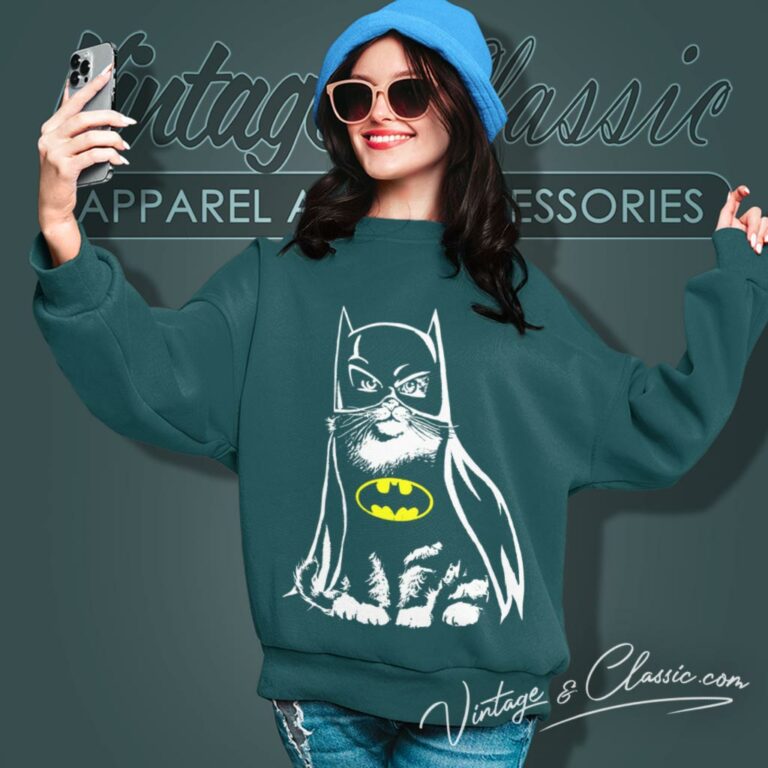 Batman Bat Cat Sweatshirt Batman Bat Cat Sweatshirt