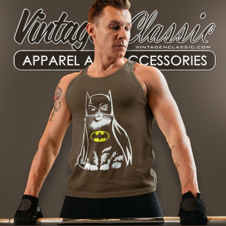 Batman Bat Cat Tank Top Racerback Batman Bat Cat Tank Top Racerback
