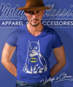 Batman Bat Cat V Neck TShirt