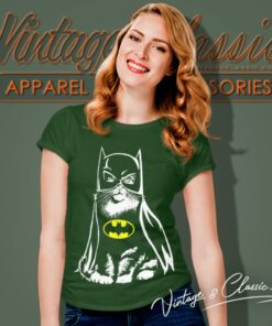 Batman Bat Cat Women T Shirt