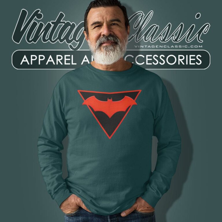 Batman Beyond Symbol Long Sleeve Tee Batman Beyond Symbol Long Sleeve Tee