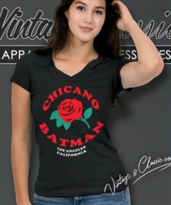Batman Chicano V Neck TShirt