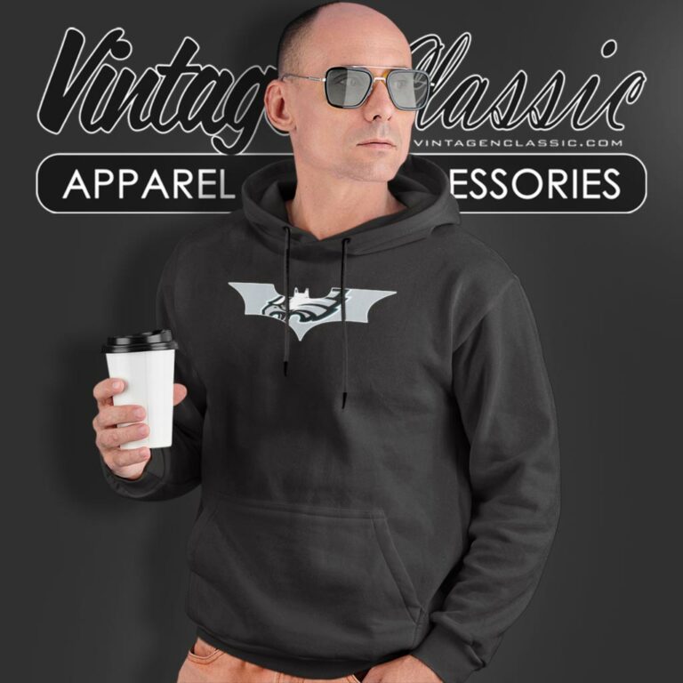 Batman Eagles Logo Hoodie Batman Eagles Logo Hoodie