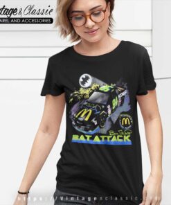 Batman Forever Nascar Bill Elliot Bat Attack Women TShirt