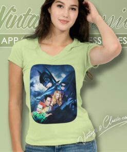 Batman Forever Poster V Neck TShirt