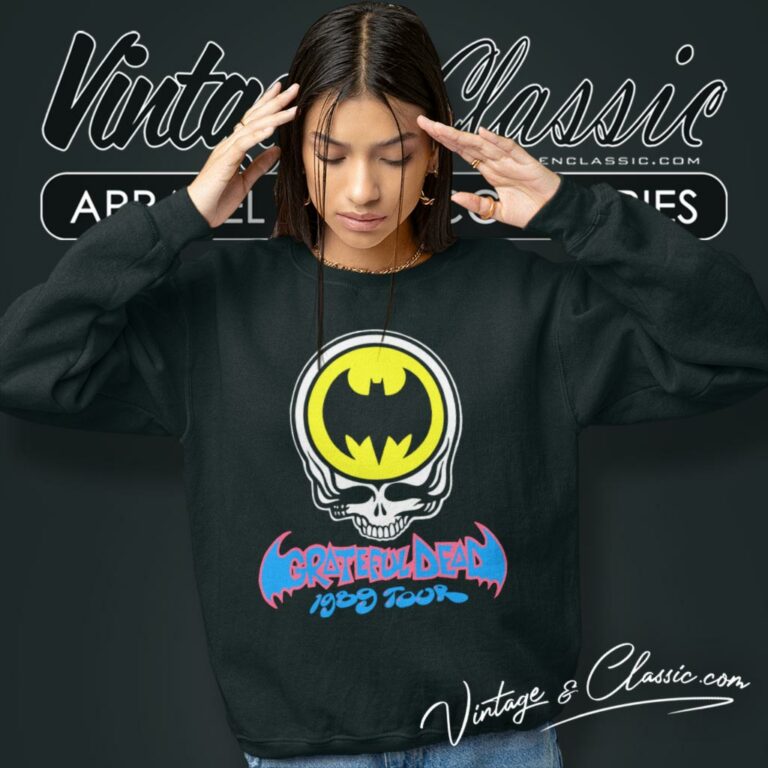 Batman Grateful Dead Sweatshirt Batman Grateful Dead Sweatshirt