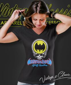Batman Grateful Dead V Neck TShirt