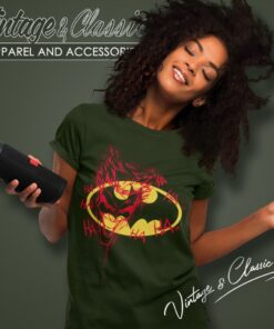 Batman Joker Graffiti Women T Shirt