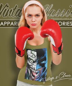 Batman Joker Half Face Tank Top Racerback