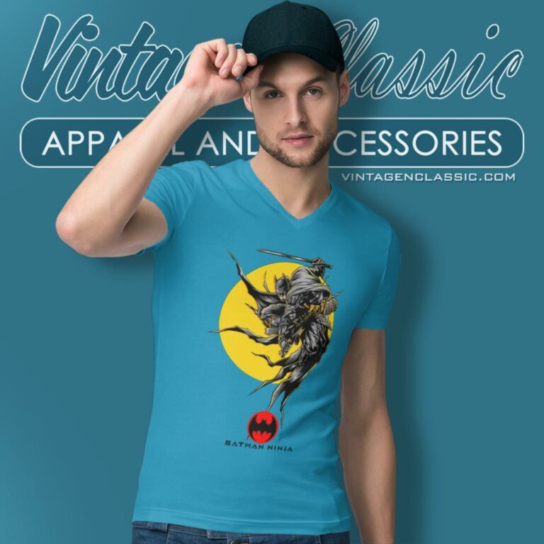 Batman Ninja V Neck TShirt Batman Ninja V Neck TShirt