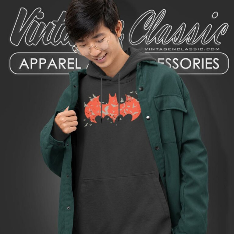 Batman Red Logo Hoodie Batman Red Logo Hoodie