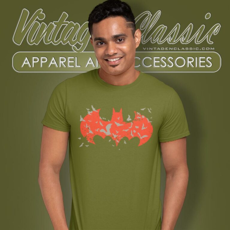 Batman Red Logo T Shirt Batman Red Logo T Shirt