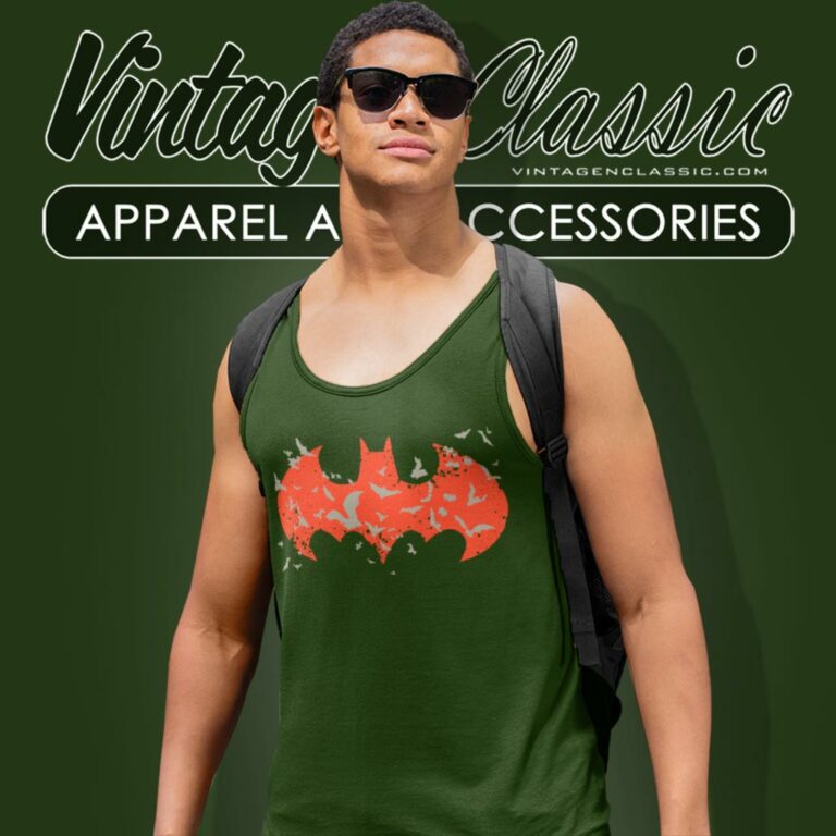 Batman Red Logo Tank Top Racerback Batman Red Logo Tank Top Racerback