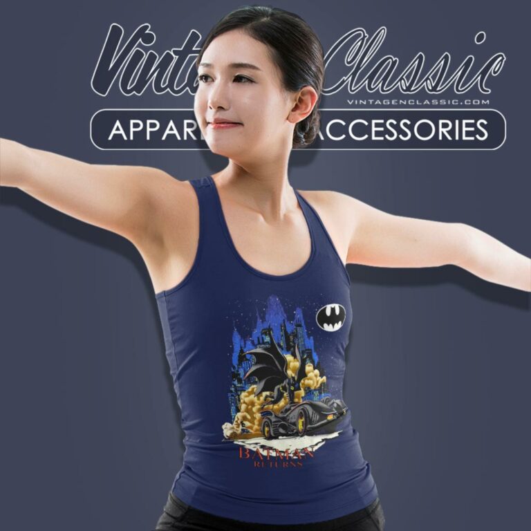 Batman Return 1992 Tank Top Racerback Batman Return 1992 Tank Top Racerback