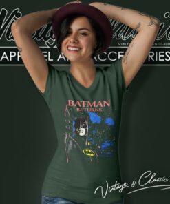 Batman Returns 1991 V Neck TShirt