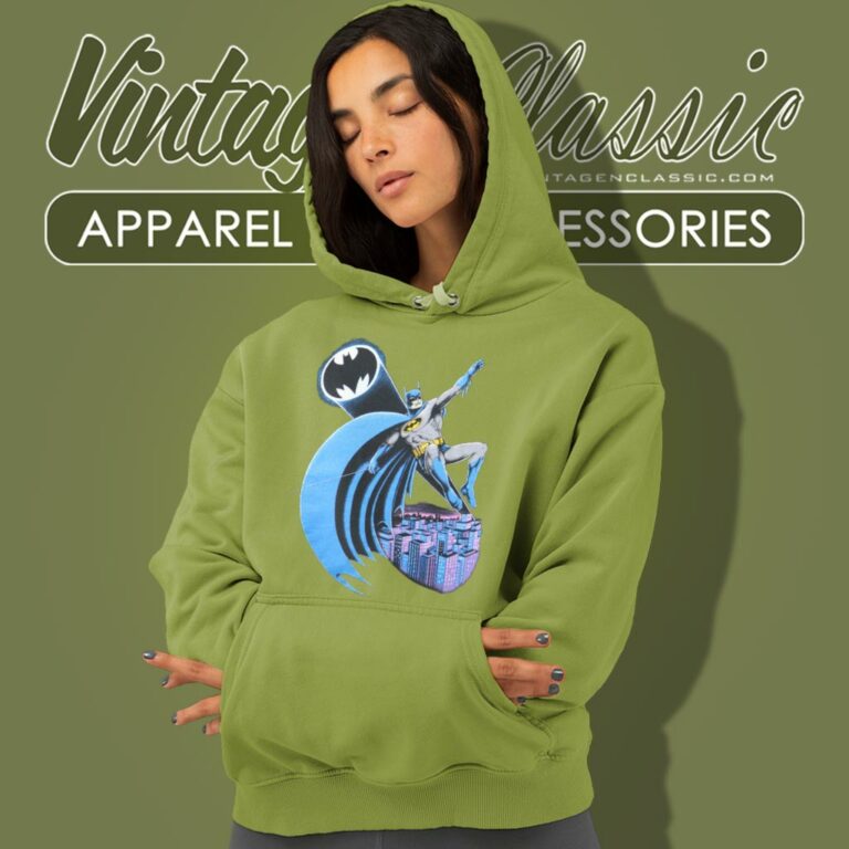 Batman Skyline Black Hoodie Batman Skyline Black Hoodie