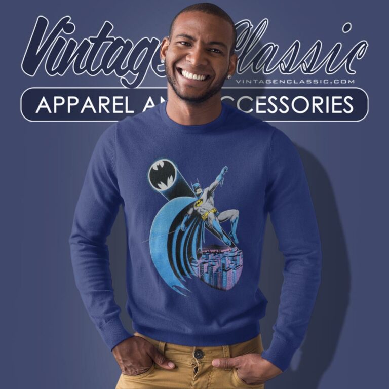 Batman Skyline Black Sweatshirt Batman Skyline Black Sweatshirt