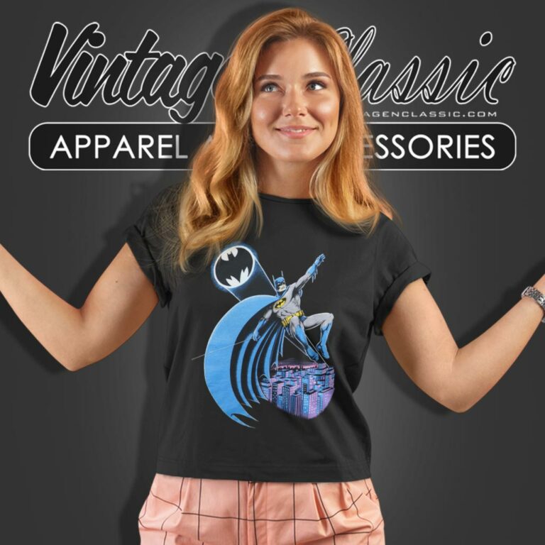 Batman Skyline Black Women T Shirt Batman Skyline Black Women T Shirt