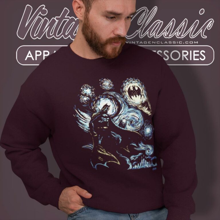 Batman Starry Night Sweatshirt Batman Starry Night Sweatshirt