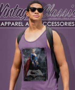 Batman Superman Super Poster Tank Top Racerback
