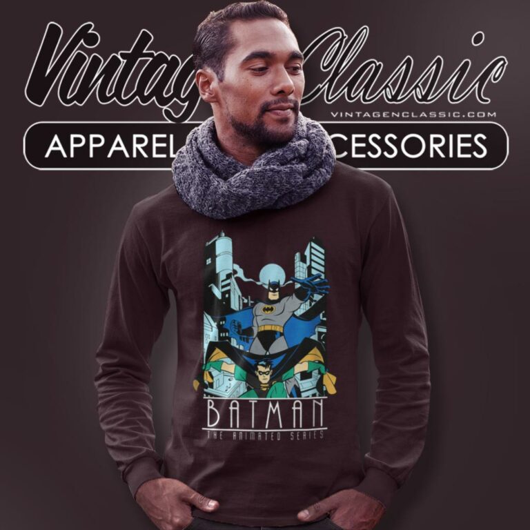 Batman The Animated Series Long Sleeve Tee Batman The Animated Series Long Sleeve Tee