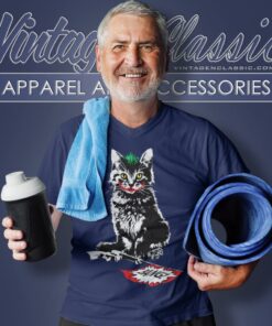 Batman The Joker Cat V Neck TShirt