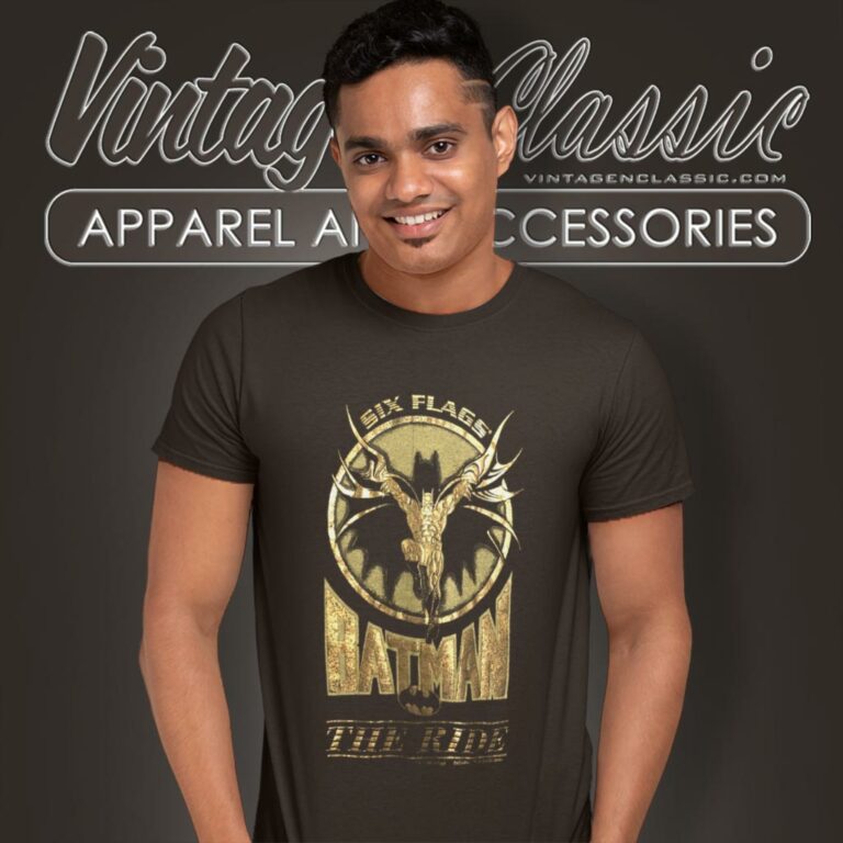 Batman The Ride Six Flags T Shirt Batman The Ride Six Flags T Shirt