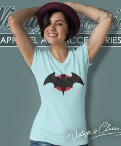 Batman Thomas Wayne Logo V Neck TShirt