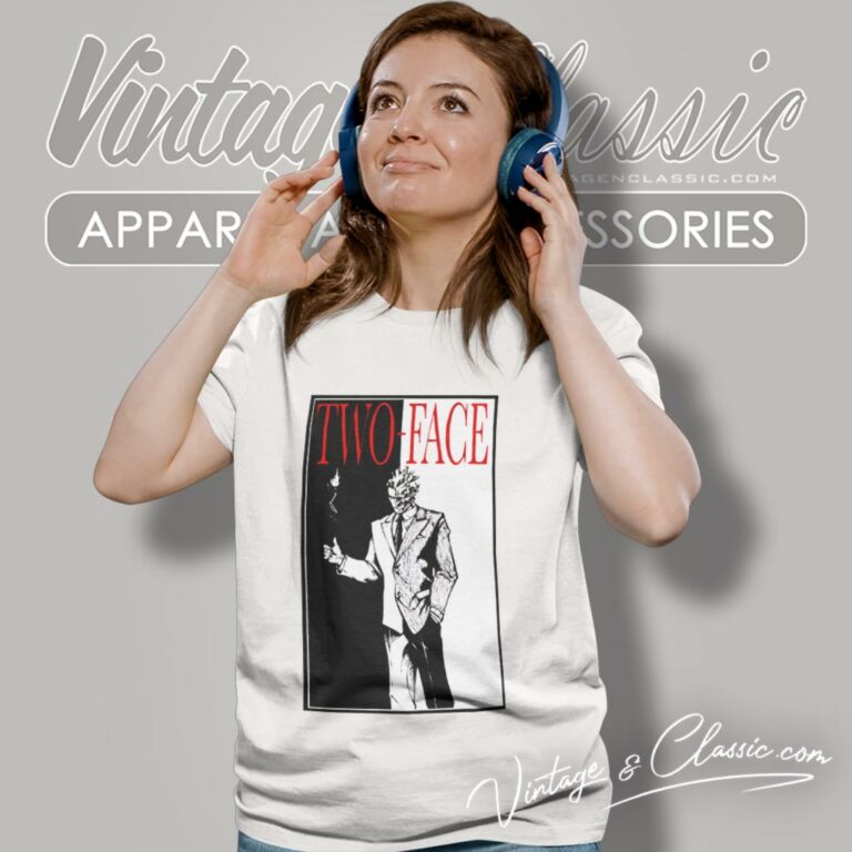 Batman Two Face Women T Shirt Batman Two Face Women T Shirt