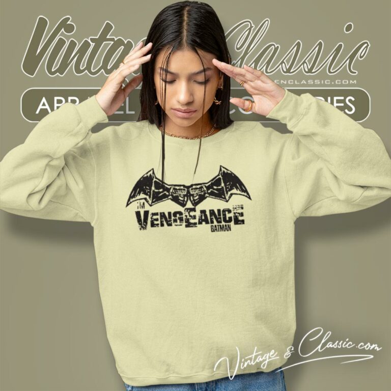 Batman Vengeance Logo Sweatshirt Batman Vengeance Logo Sweatshirt