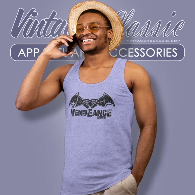 Batman Vengeance Logo Tank Top Racerback Batman Vengeance Logo Tank Top Racerback