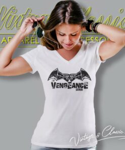 Batman Vengeance Logo Shirt 6 Batman Vengeance Logo V Neck TShirt