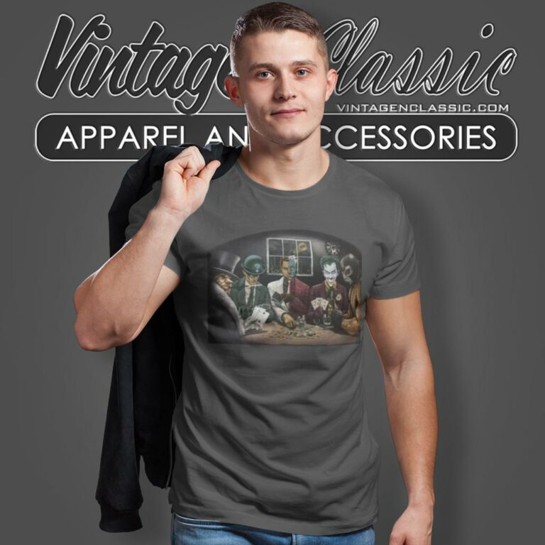 Batman Villains Playing Poker T Shirt Batman Villains Playing Poker T Shirt