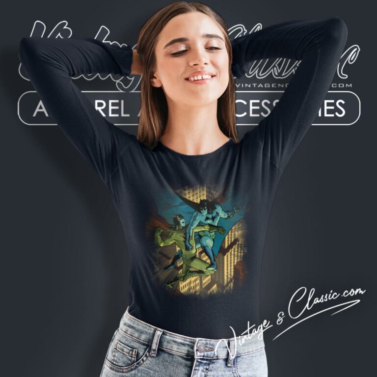 Batman Vs Catman Long Sleeve Tee Batman Vs Catman Long Sleeve Tee