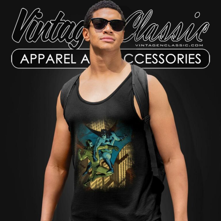 Batman Vs Catman Tank Top Racerback Batman Vs Catman Tank Top Racerback