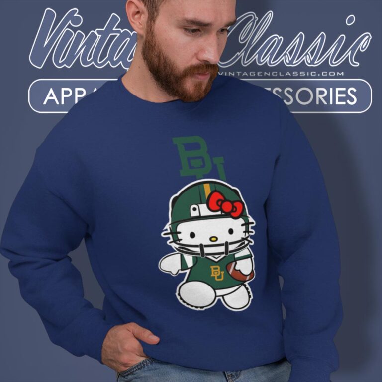 Baylor Bears Hello Kitty Sweatshirt Baylor Bears Hello Kitty Sweatshirt