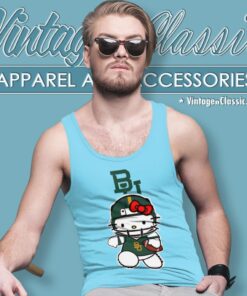 Baylor Bears Hello Kitty Tank Top Racerback
