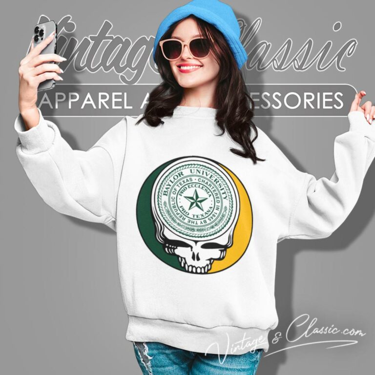 Baylor University Grateful Dead Steal Your Face Sweatshirt Baylor University Grateful Dead Steal Your Face Sweatshirt